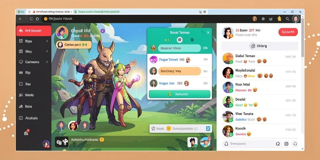 Screenshot menunjukkan berbagai motif batik yang bisa dipilih.