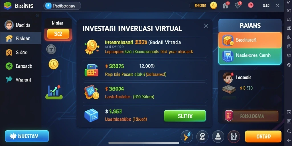 Tampak grafik permainan yang menarik dan cerah.
