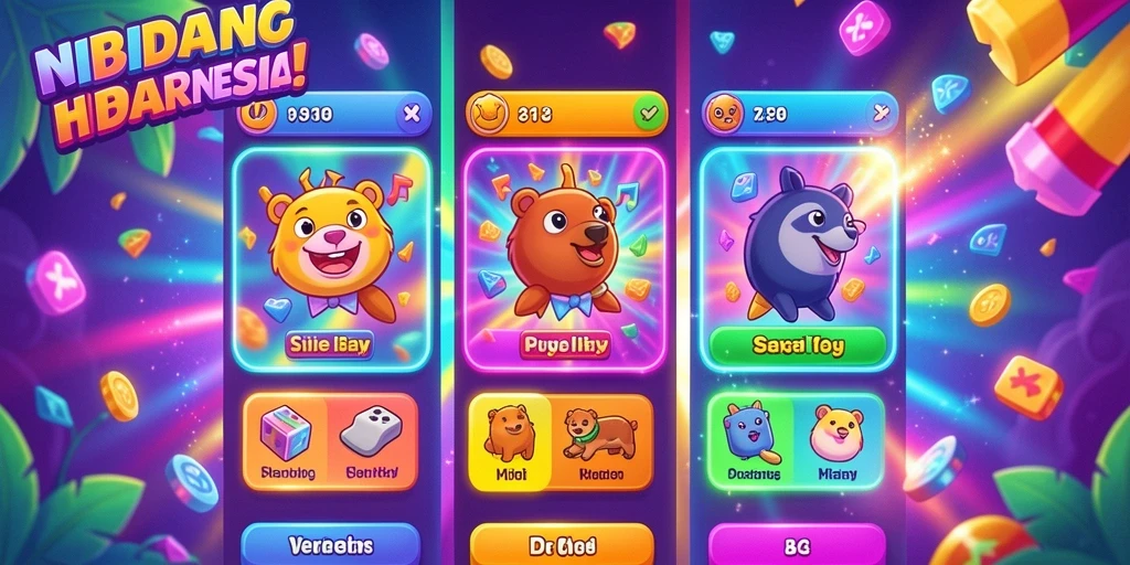 Screenshot menampilkan karakter utama dalam aksi.