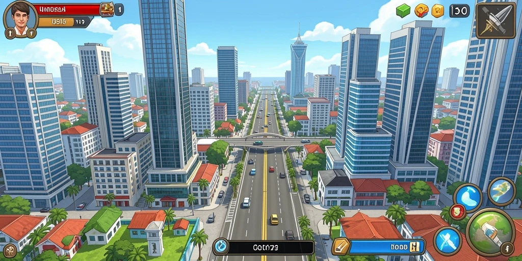 Tampilan grafis menawan dari JKTGAME.
