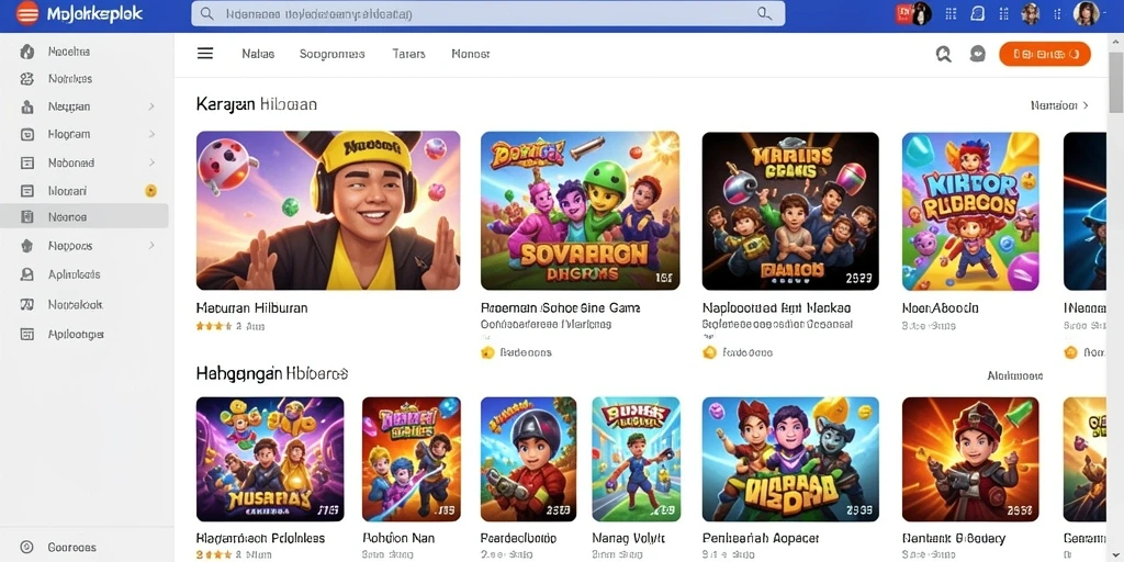 Tampilan antarmuka yang user-friendly dan menarik.